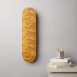 Skate Chama de Fogo Retroativo Laranja Queimado 60s 70s<br><div class="desc">Este skate legal faria um presente maravilhoso para alguém,  que ama retro vibe!</div>