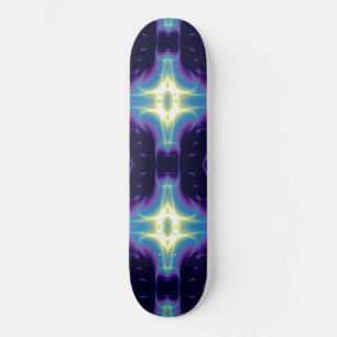 Skate CHAMA FRACTAL, violeta azul