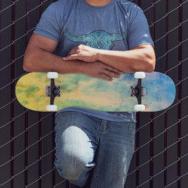 Skate Chamas Amarelas