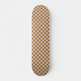Skate Checkerboard castanho