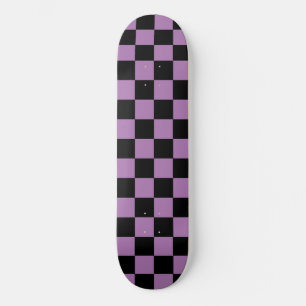 Skate Chic verificado (verificado) Lavanda Roxo e Preto