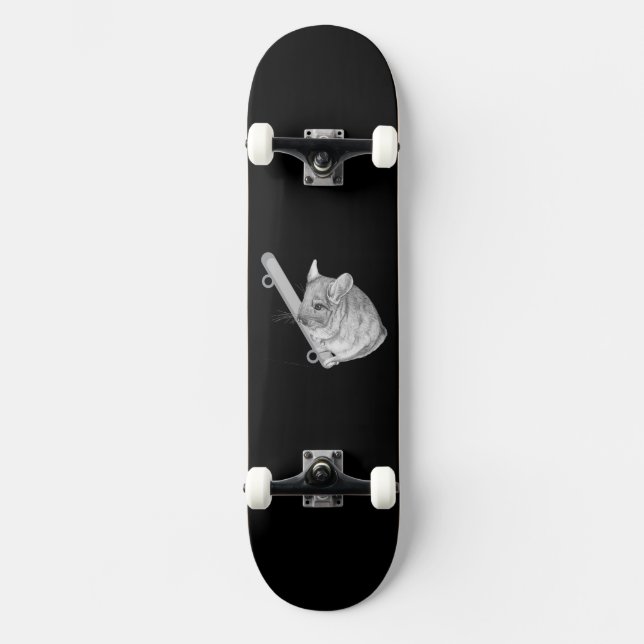 Skate Chinchila Relaxando (Frente)