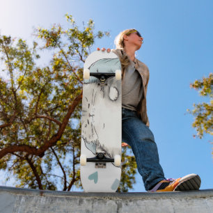 Skate Chubby Cat Chill Vibes