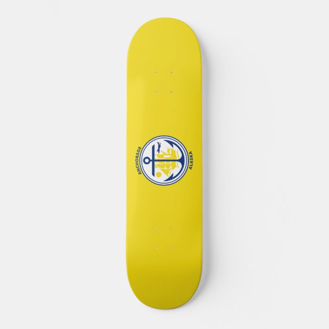 Skate Cidade de Anchorage (Alasca) (Frente)