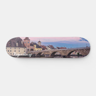 Skate Cidade histórica de Regensburg, Alemanha
