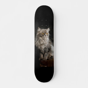 Skate Cinza Fluffy Cat