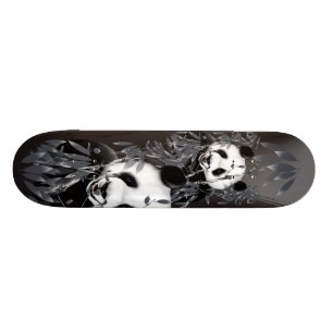 Skate cinzento da panda do tom