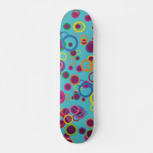 Skate Círculos Coloridos