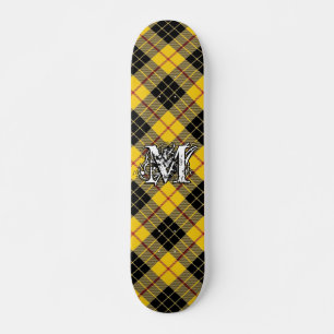 Skate Clã extremo MacLeod do Tartan do monograma de
