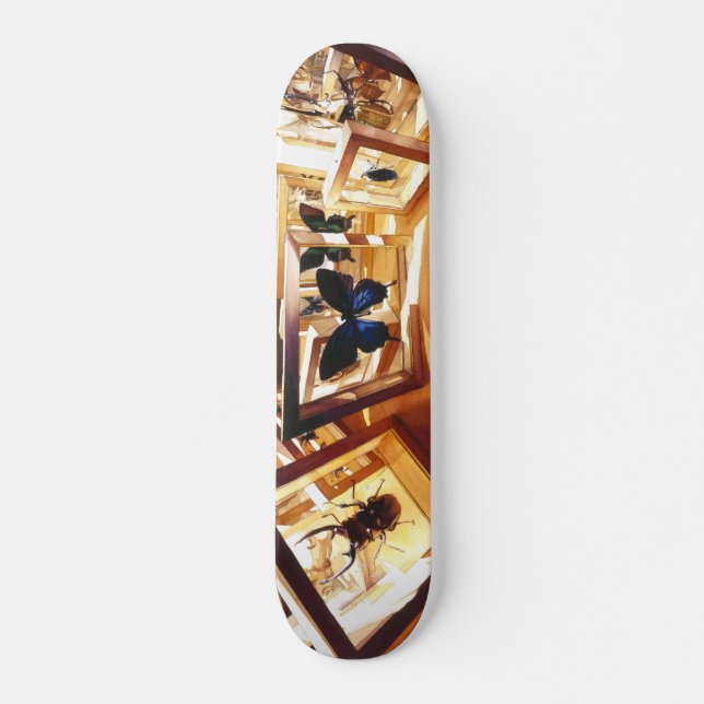 Skate "claro" de deslocamento da aguarela do (Frente)