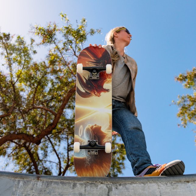 Skate Clash Celestial: Vermelho e Dourado (Ao ar livre 1)