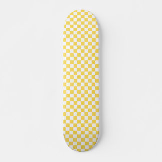 Skate Classic visual yellow checkerboard 