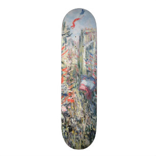Skate Claude Monet a rua Montorgueil, Paris