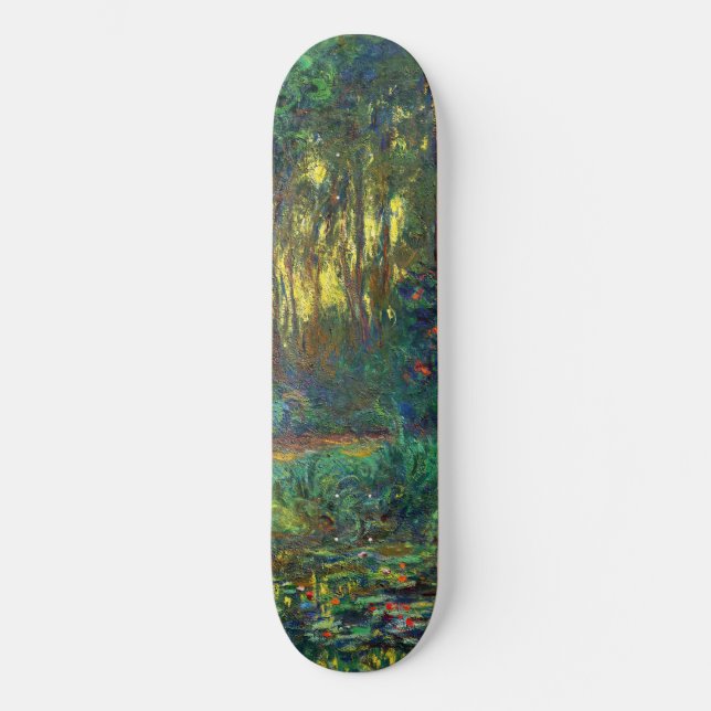 Skate Claude Monet - Canto de um Pond com Lírios (Frente)