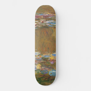 Skate Claude Monet Galeria De Lily Pond De Água