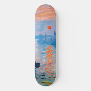 Skate Claude Monet - Impressão, Nascer do Sol