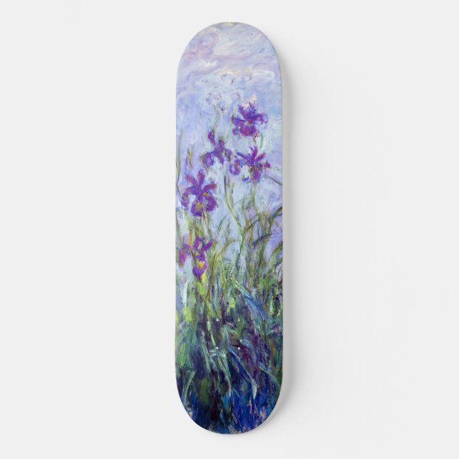Skate Claude Monet - Íris Lilases / Iris Mauves (Frente)