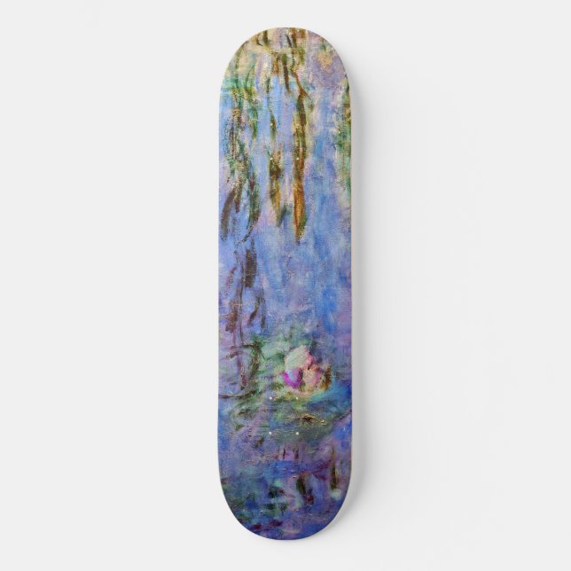 Skate Claude Monet - Lírios Hídricos (Frente)