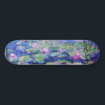 Skate Claude Monet - Lírios/Ninfas 1919<br><div class="desc">Lírios/Ninfas (W.1852) - Claude Monet,  Petróleo na Canvas,  1916-1919</div>