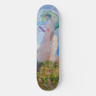 Skate Claude Monet - Mulher com Guarda-Sol virada para a