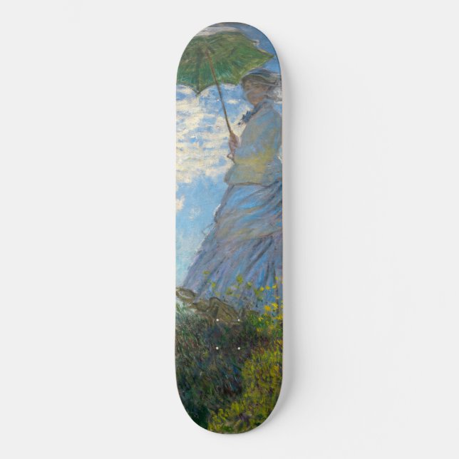 Skate Claude Monet - O Promenade, Mulher com Parasol (Frente)