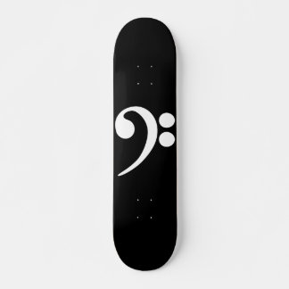Skate Clave de Fá Branca