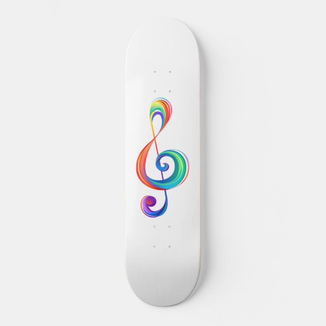 Skate Clef (trecho de arco-íris) (Frente)
