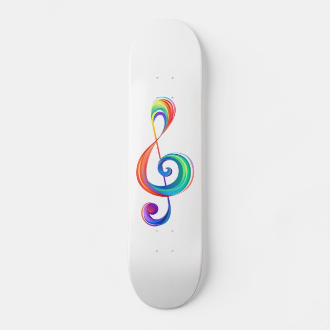 Skate Clef (trecho de arco-íris) (Frente)