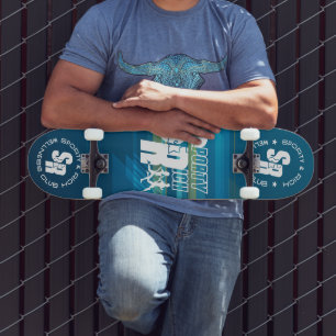 Skate Clube de Bem-Estar Retro Moda Esportiva  