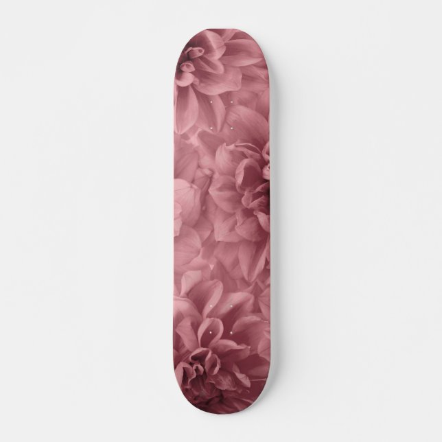 Skate Cluster de Light Mauve Dahlias Floral (Frente)