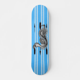 Skate Cobra Azul - Personalizada