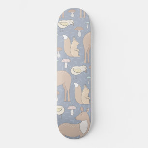 Skate Cogumelos Pintinho de esquilo cercadores de cerco