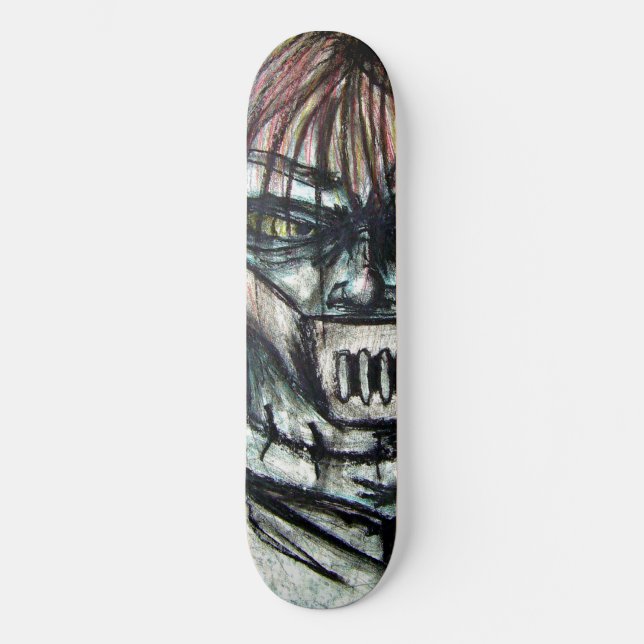 Skate Coisa de Louco Camisa de Força da Insanidade (Frente)