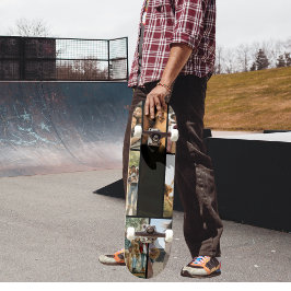 Skate Colagem de 7 Fotos Moderna Personalizada