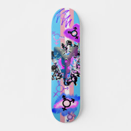 Skate Coleção de Arte Trans