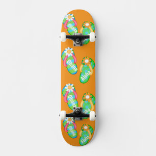 Skate Coleção Hawaii Aloha -