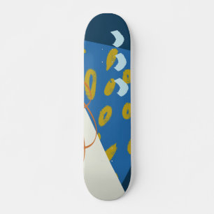Skate Coleta de formas #ilustração #abstrato