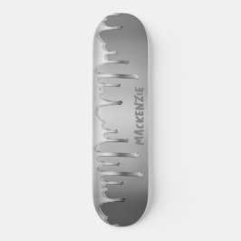 Skate Coletor de Chrome Liquid Metal Personalizado