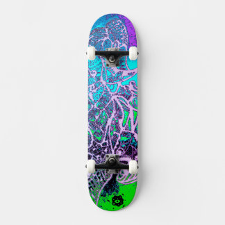 Skate Coloração Psicedélica