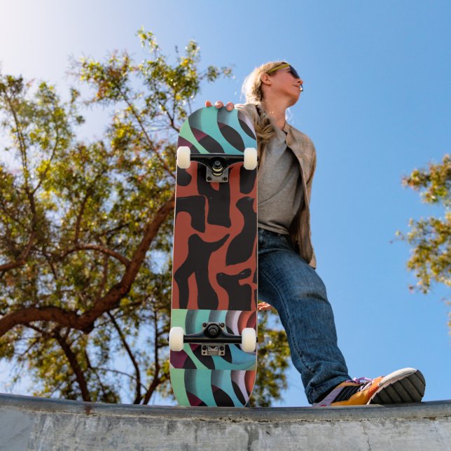 skate colorido (Ao ar livre 1)