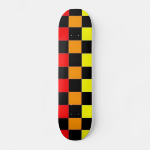 Skate Colorido Xadrez #1