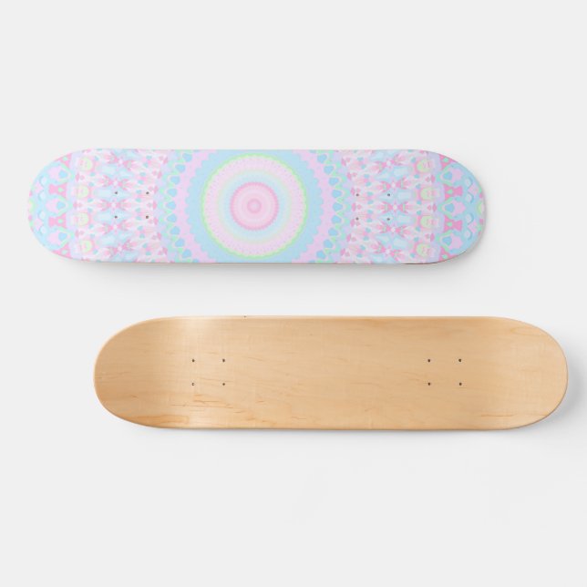 Skate Colorir Mandala (Horz)