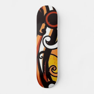 skate Coloror Grange Dance Abstrato