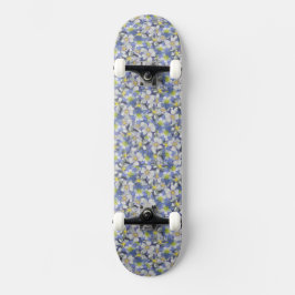 Skate Columbines Seamless Pattern
