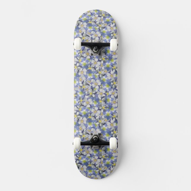 Skate Columbines Seamless Pattern (Frente)