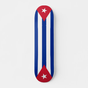 skate com bandeira cubana