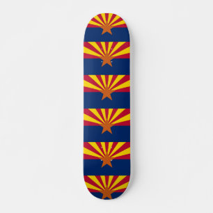 skate com bandeira de Arizona