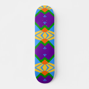 skate com bandeira de Primavera Manitou
