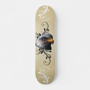 skate com Design de águia americana
