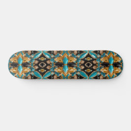 skate com Design de cores das Bahamas